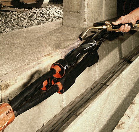 3,6-7,2 kV Esnek Kablolar için Isı Büzüşmeli Kablo Eki