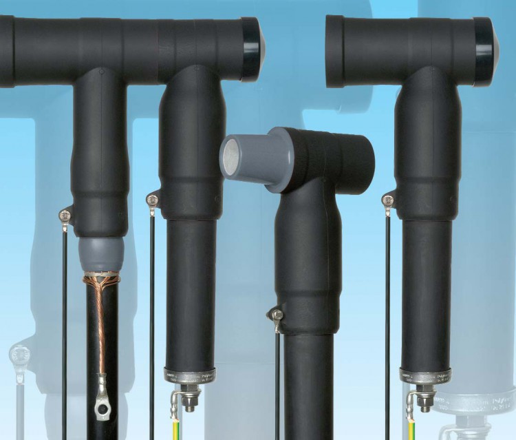 RSTI-SA-10 24 kV 10 kA Ekranlı Ayrılabilir Parafudurlu Kablo Başlığı